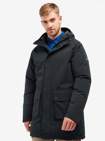 Veste d’hiver 'Ride' Barbour International en noir : devant