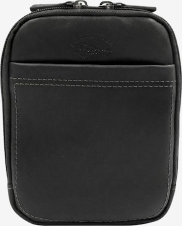 Francinel Messenger 'Francinel Sacoche cuir Lawton Noir' w kolorze czarny: przód