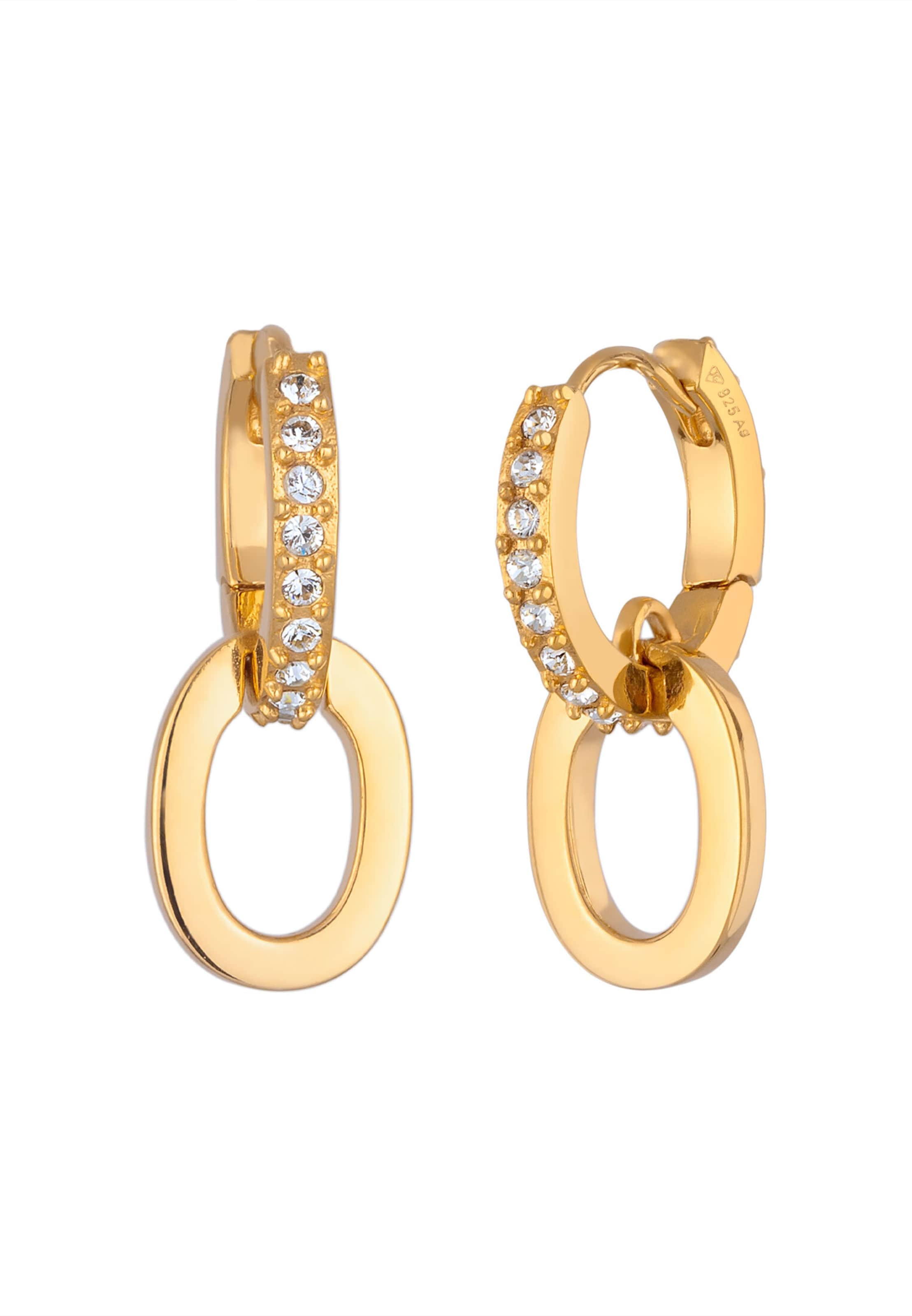 ELLI PREMIUM Earrings in Gold: front