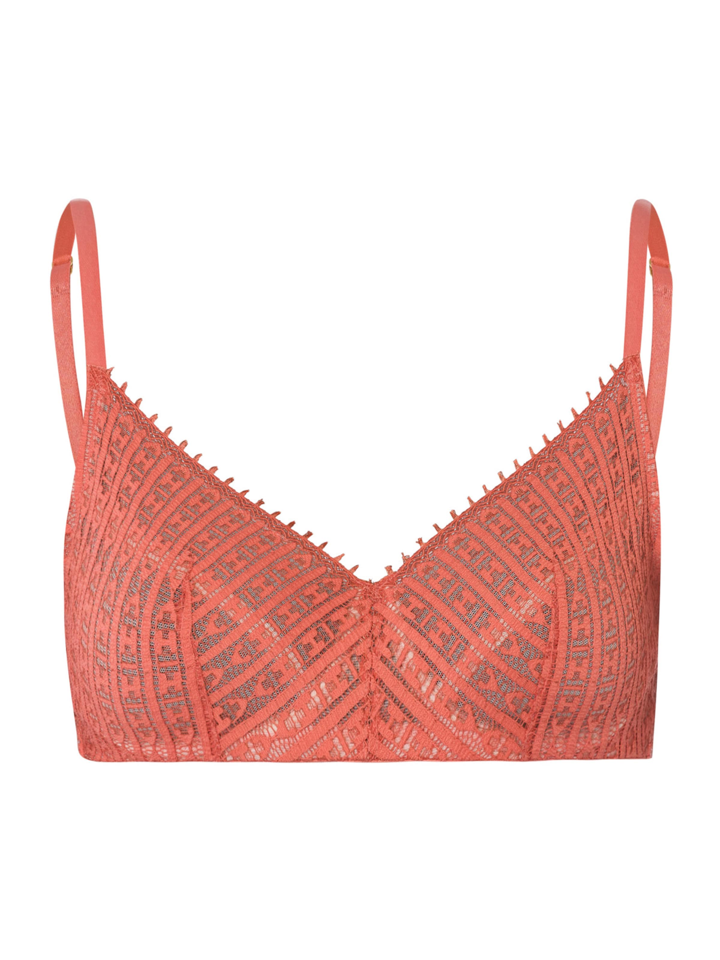 Triangle Soutien-gorge ' Hedy ' Hanro en orange : devant