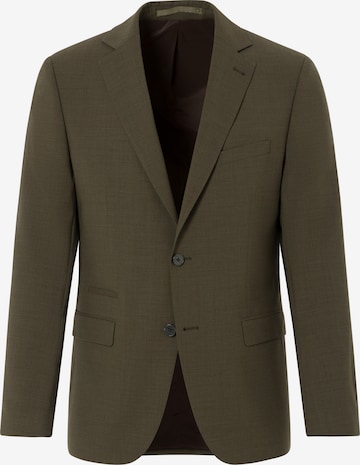 BENVENUTO Slim Fit Anzugsakko '4032', Model ist 186 cm groß und trägt Größe 50 in Grün: Vorderseite