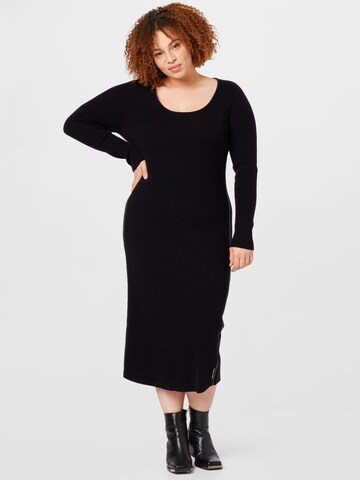 Calvin Klein Curve Šaty – černá: přední strana