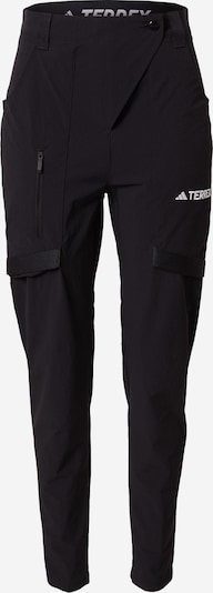 ADIDAS TERREX Outdoor trousers 'Xperior' in Black / White, Item view