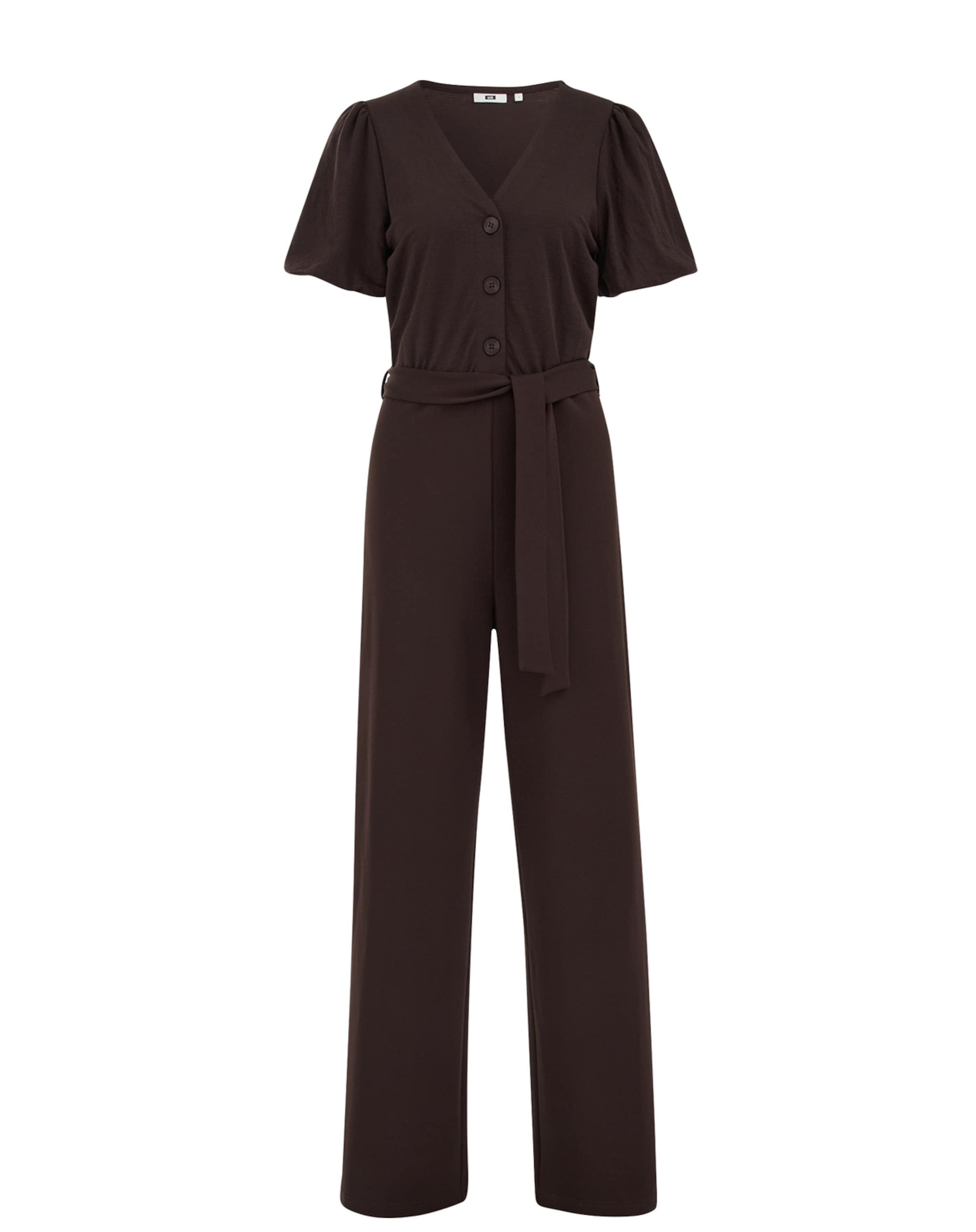 WE FashionKombinezon - smeđa boja: prednji dio