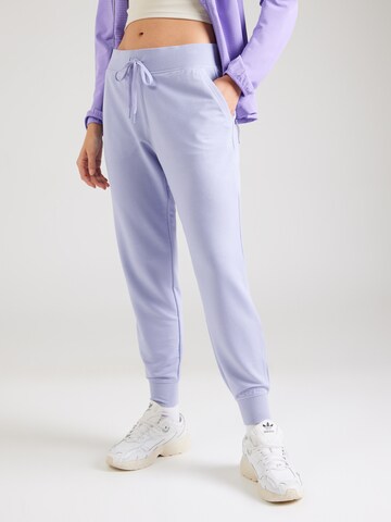 SKECHERS Tapered Sporthose 'RESTFUL' in Lila: Vorderseite