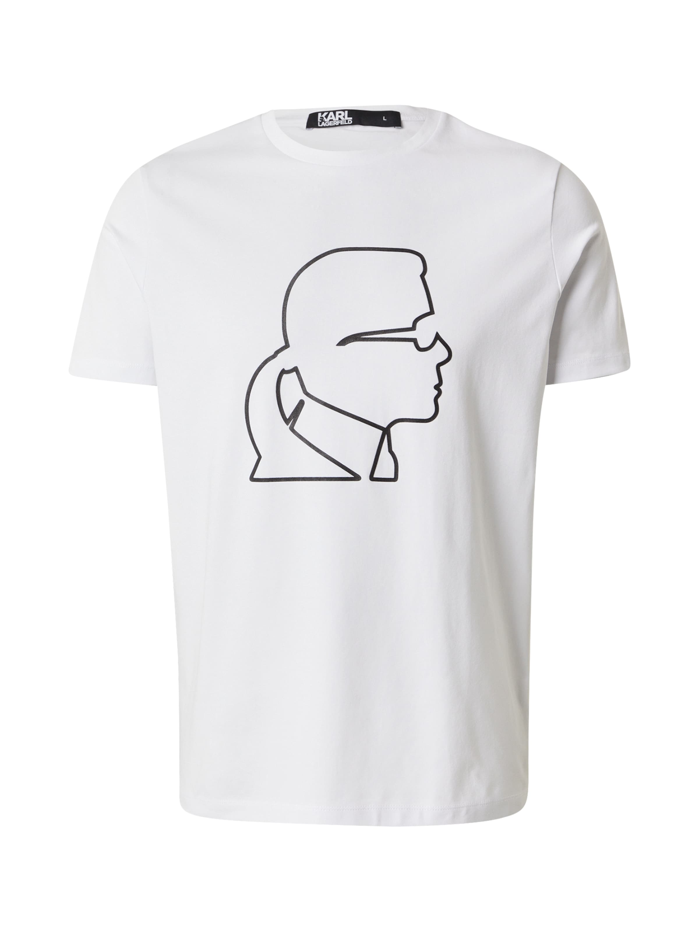 Karl Lagerfeld Póló - fehér: elől