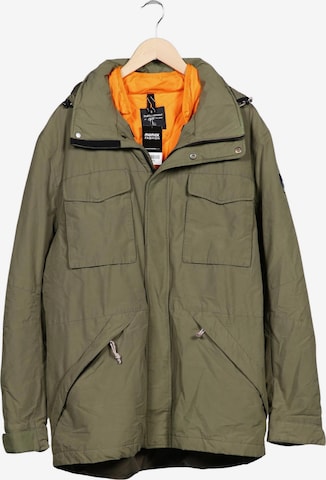 PEAK PERFORMANCE Jacket & Coat in XL in Green: front