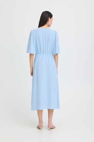 ICHI Jurk in Blauw