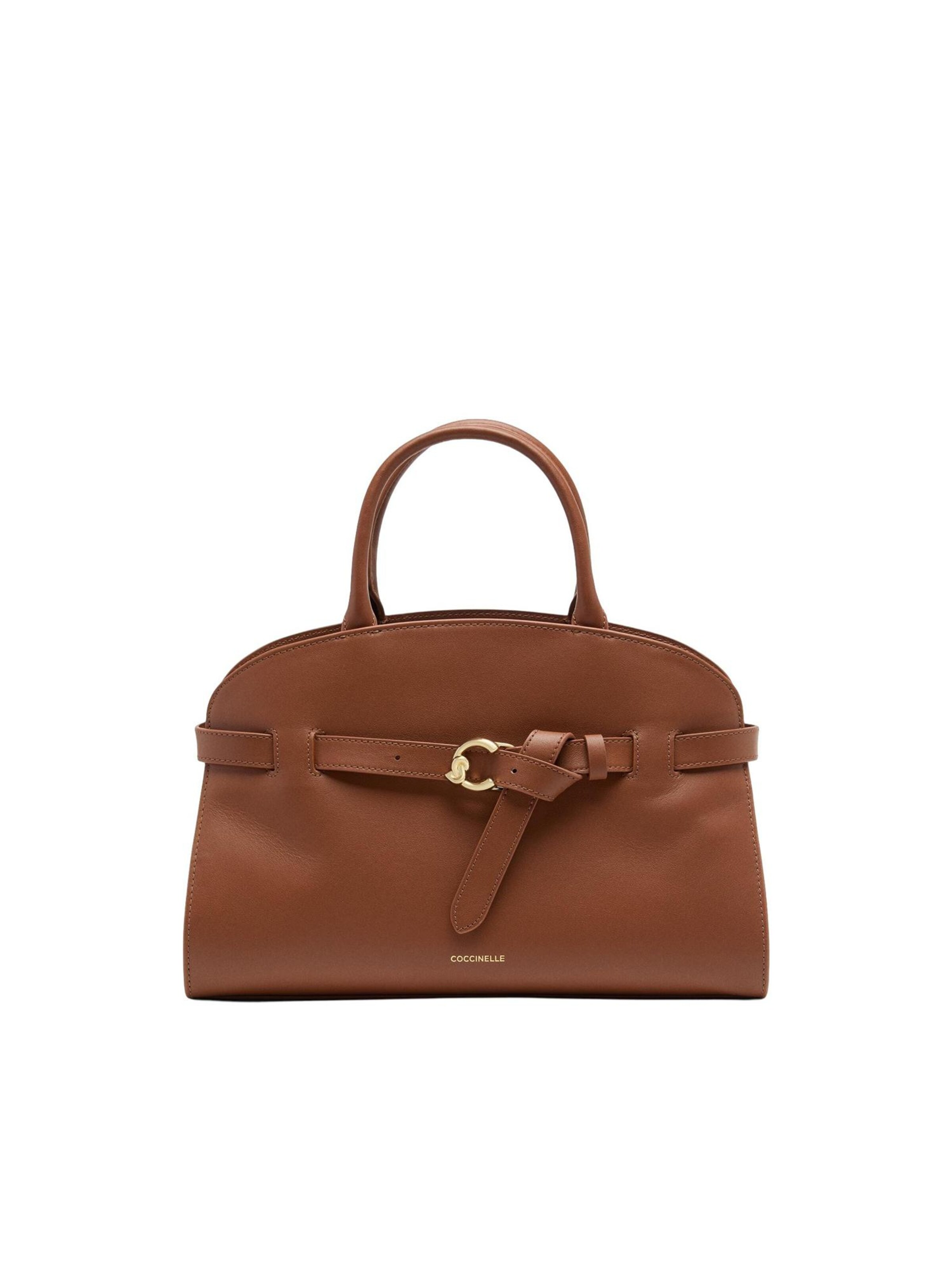 Coccinelle Handbag 'COCCINELLE  4' in Brown: front