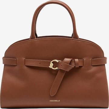 Coccinelle Handbag 'COCCINELLE 4' in Brown: front
