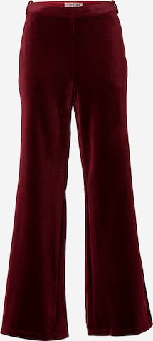 Traffic People Wide leg Pants 'Charade' in Red: front