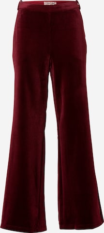 Wide Leg Pantalon 'Charade' Traffic People en rouge : devant