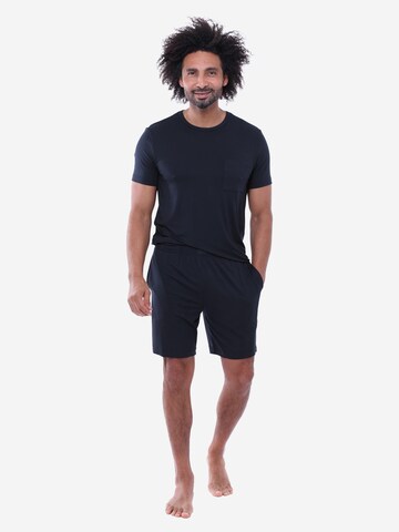 Mey Pajama short 'Jefferson' in Blue