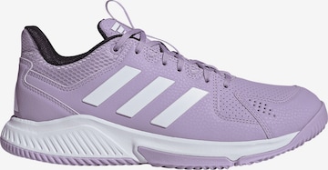 ADIDAS PERFORMANCE Sportschuh 'Court Flight' in Lila: Vorderseite