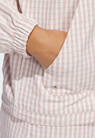 ADIDAS PERFORMANCE Functionele jas 'Ultimate365 Gingham' in Roze