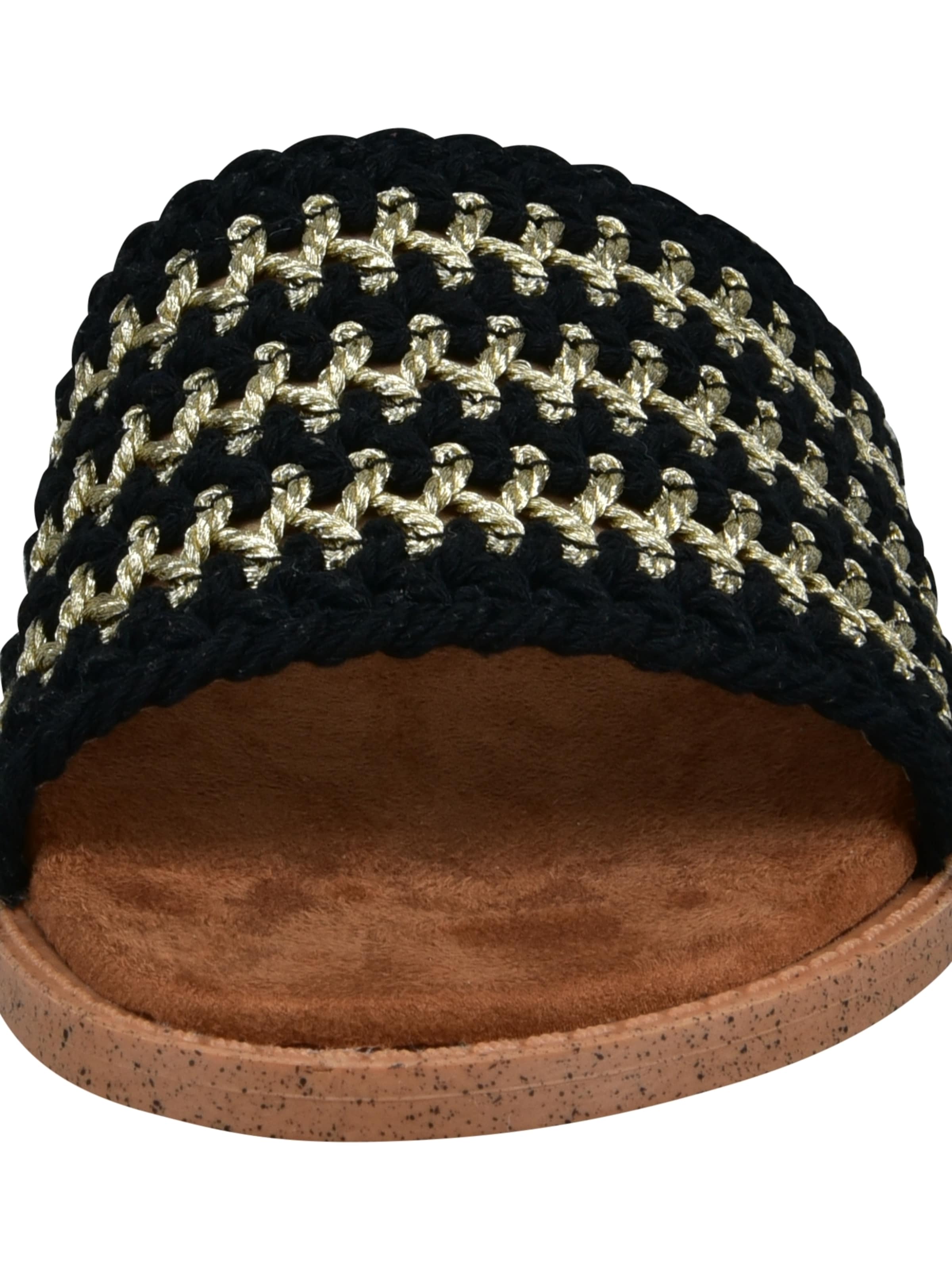 TT. BAGATT Pantolette in Schwarz