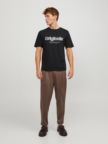 Tricou 'JJLAKEWOOD' de la JACK & JONES pe negru