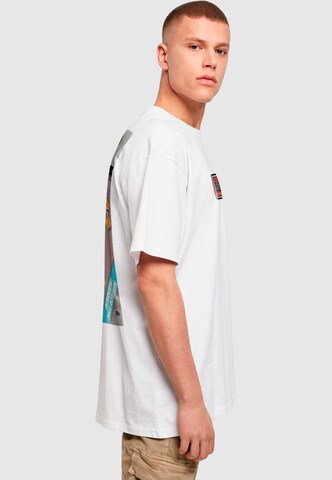 Maglietta 'The Skateboard Magazin Cover No 11' di Merchcode in bianco