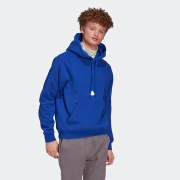 ADIDAS SPORTSWEAR Urheilullinen collegepaita 'Fleece' värissä sininen