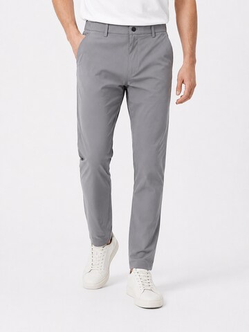 ALLTHEMEN Regular Traditional Pants 'Feder' in Grey: front