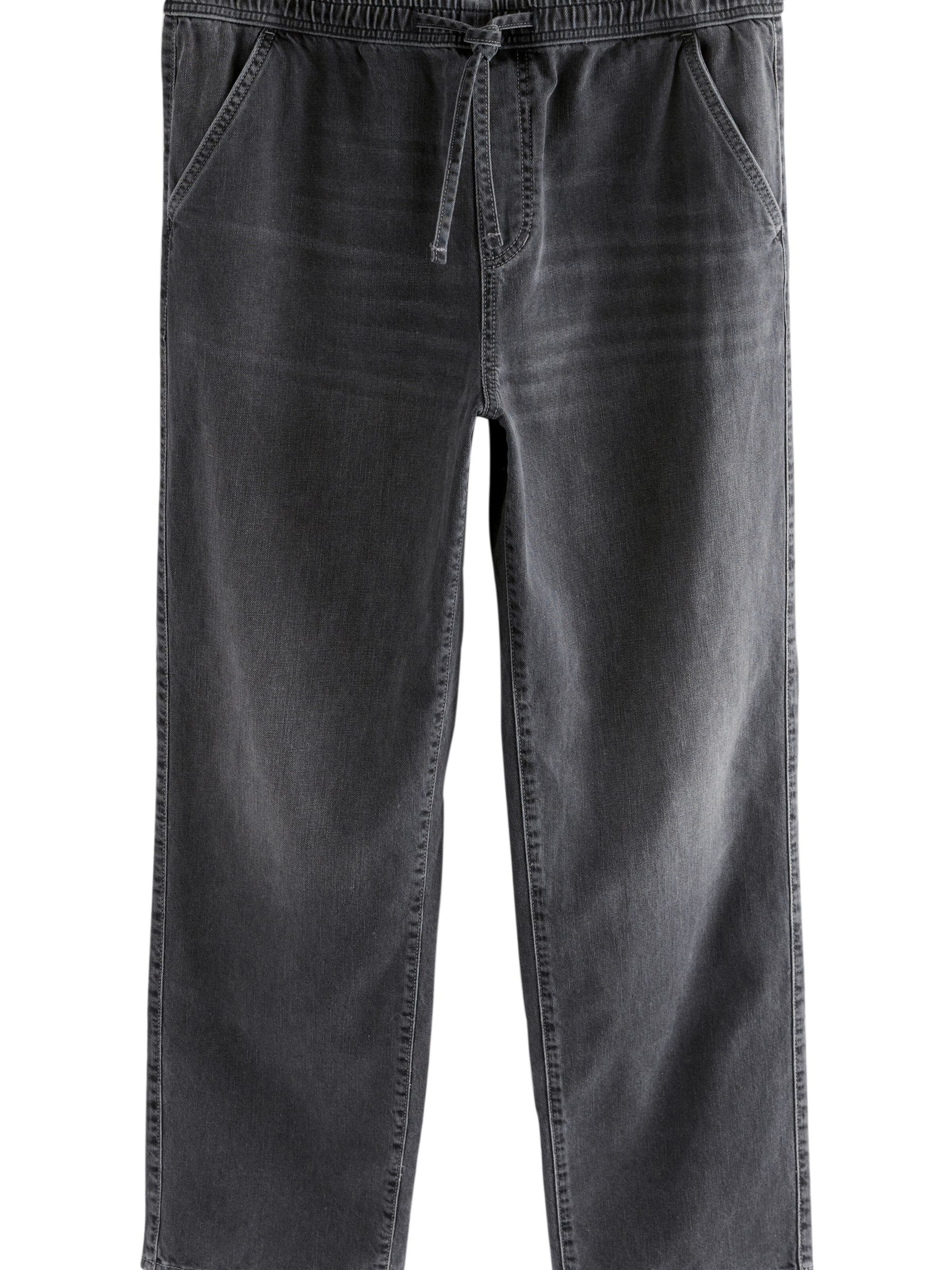 melns Next Vaļīgs piegriezums Džinsi: no priekšpuses