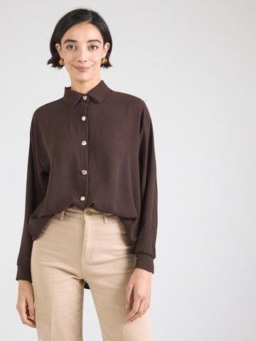 Hailys Bluzka 'Da44ra' w kolorze brązowy: przód