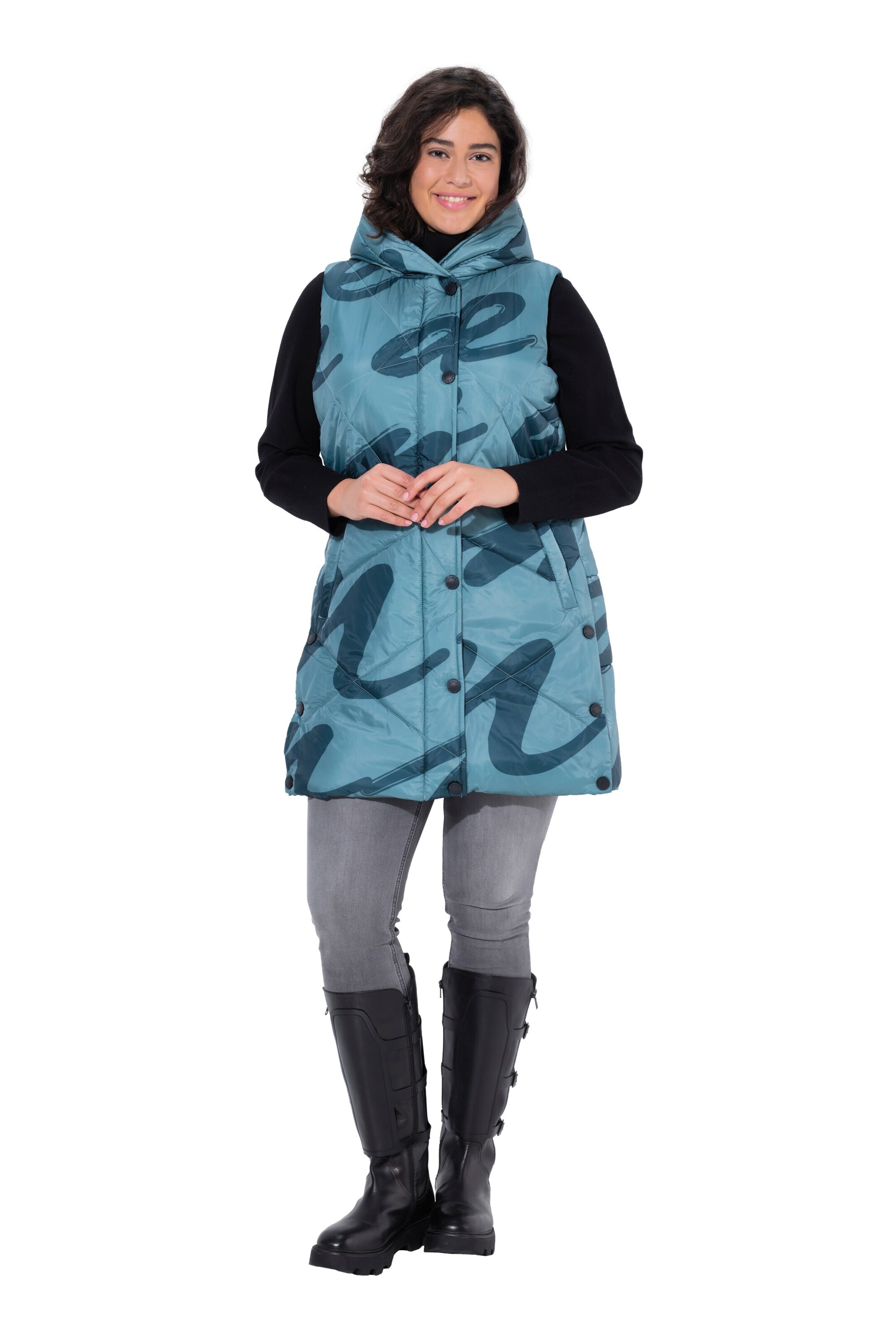 Ulla Popken Weste in Grün