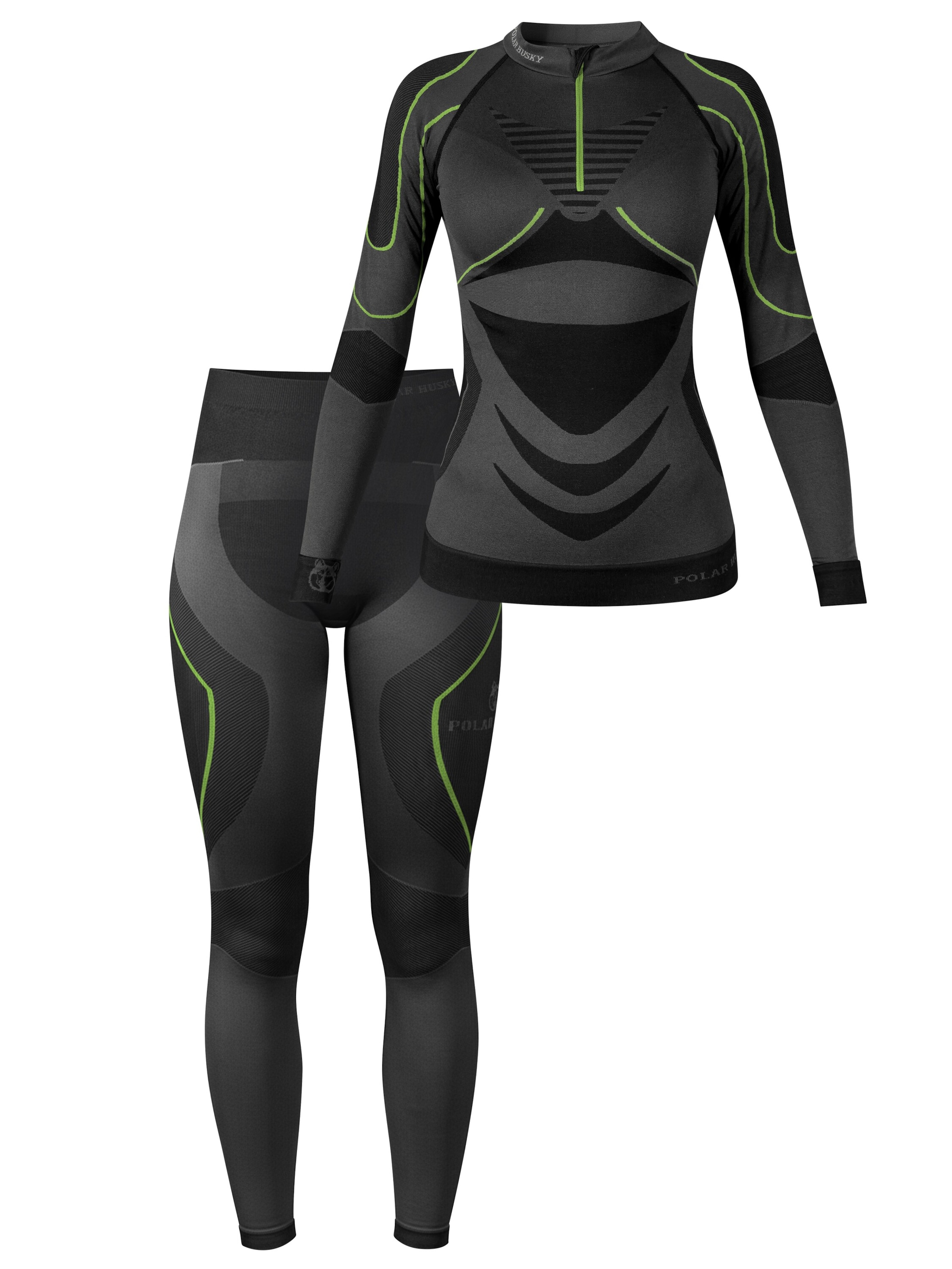 Polar Husky Underwear sets in Black: front