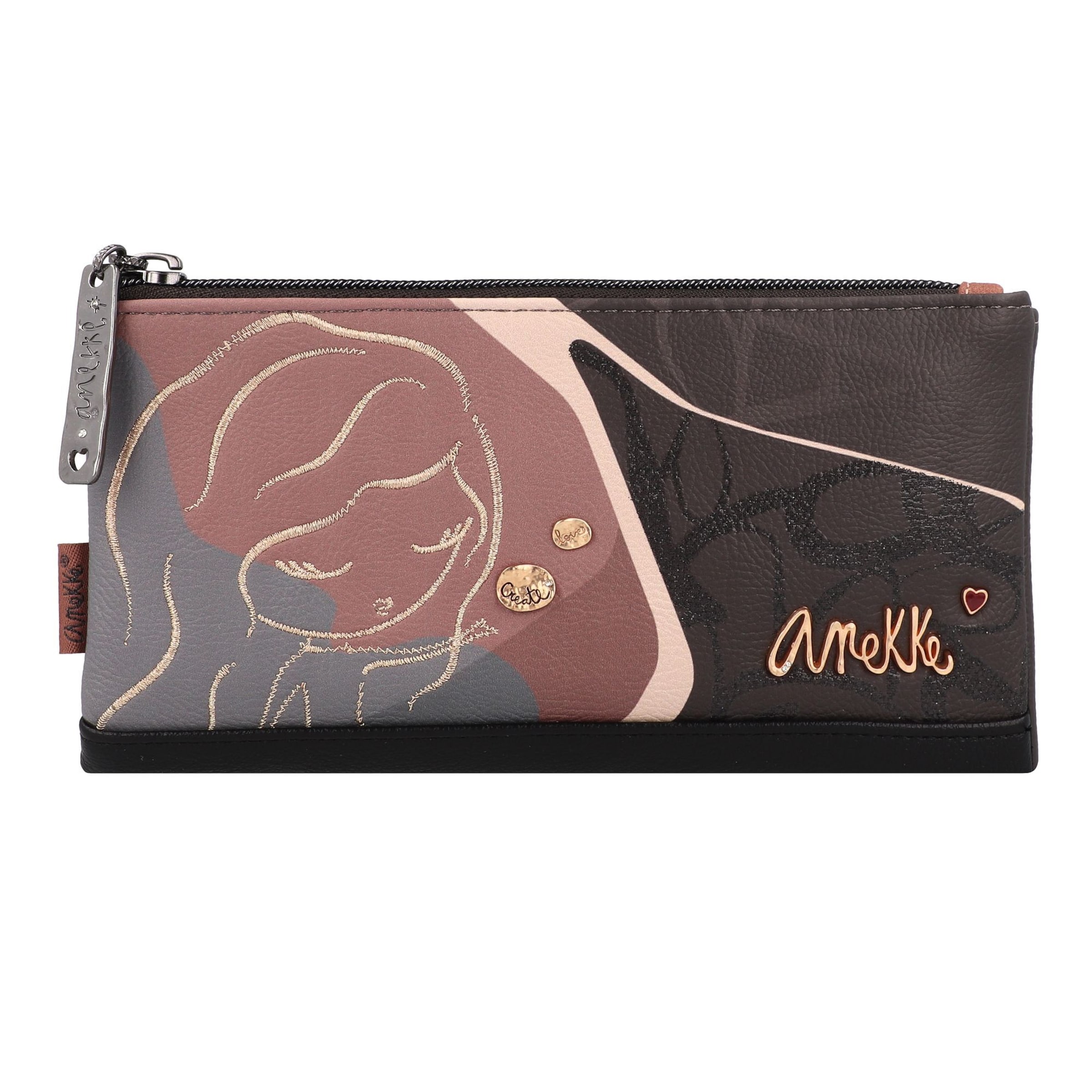 Anekke Wallet in Mixed colours: front
