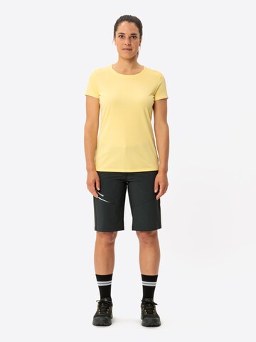 VAUDE Performance shirt 'Essential' in Yellow