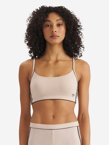 Invisible Soutien-gorge ' Adicolor Comfort Flex ' ADIDAS ORIGINALS en beige : devant