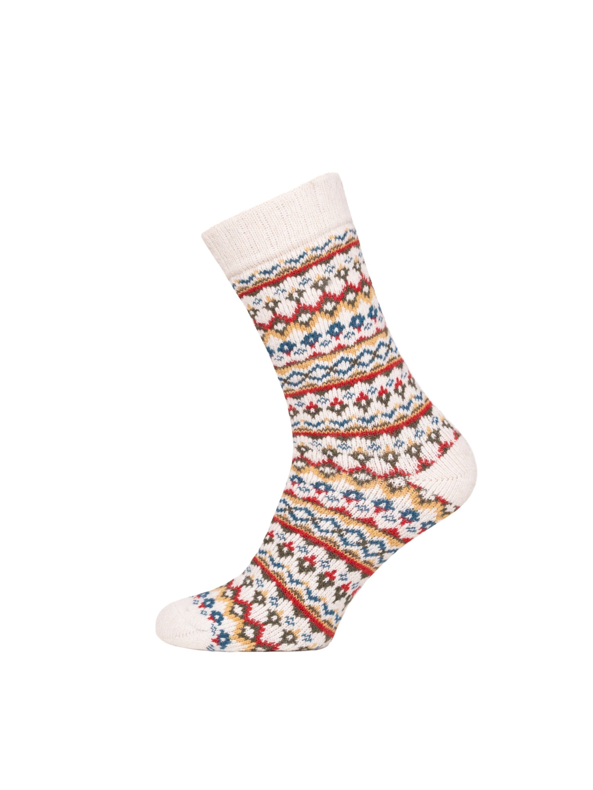HomeOfSocks Socks 'HOS452' in White: front