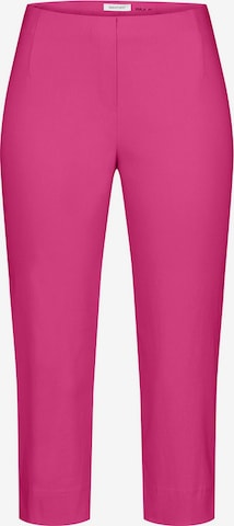 STEHMANN Slim fit Pants 'Ina' in Pink: front