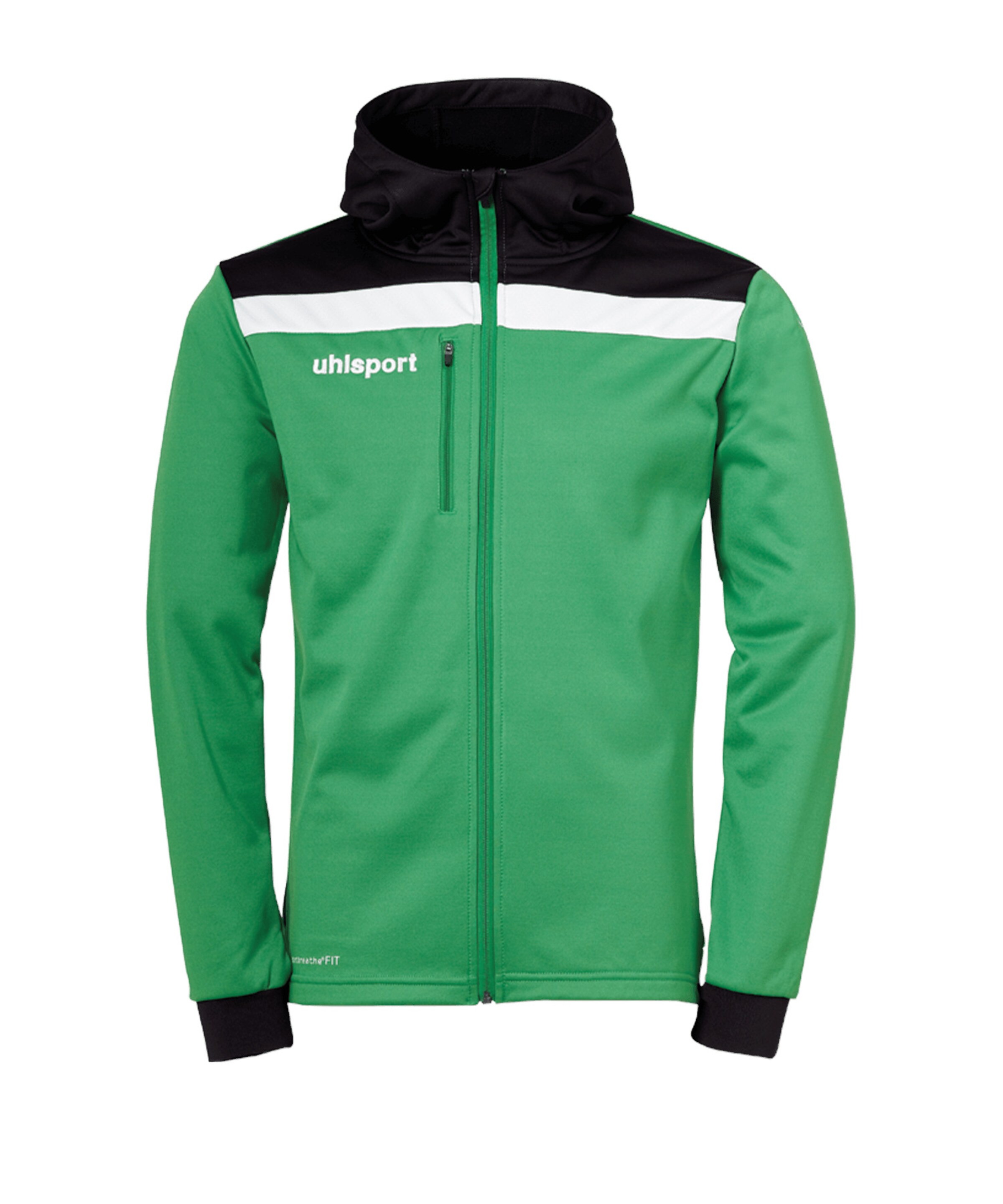 UHLSPORT Athletic Jacket in Green: front