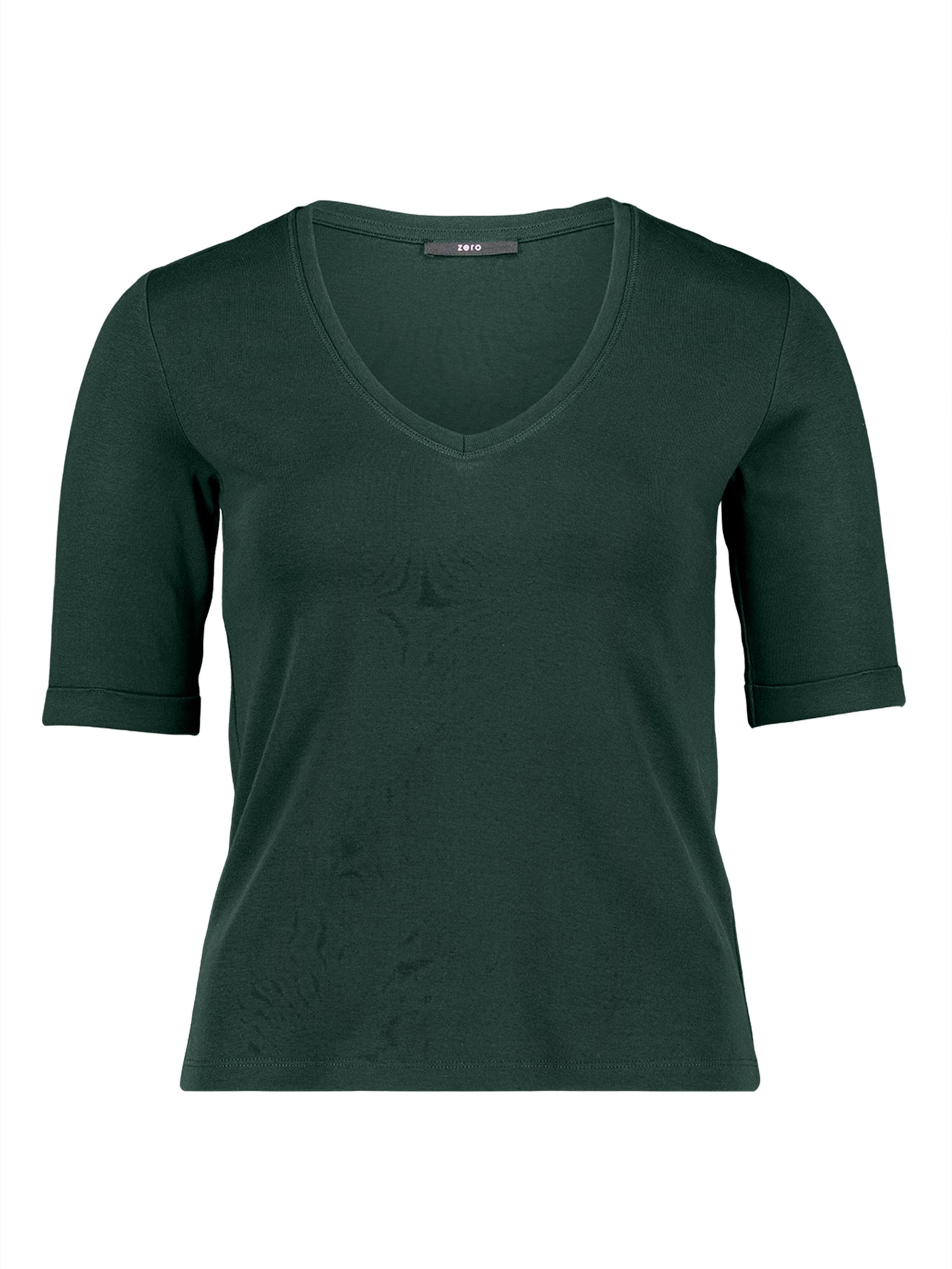 T-shirt zero en vert : devant