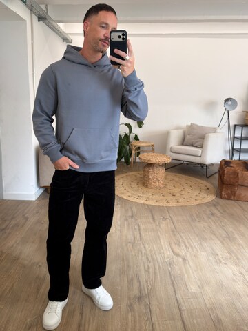DAN FOX APPAREL Sweatshirt 'Arvid' in Blue
