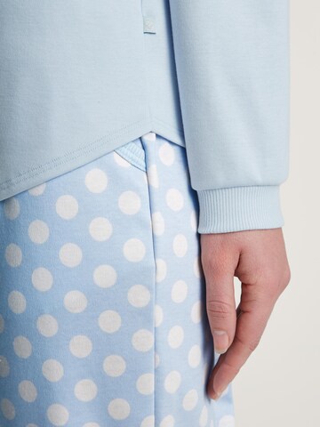 CALIDA Slaapshirt 'Favourites Cats' in Blauw