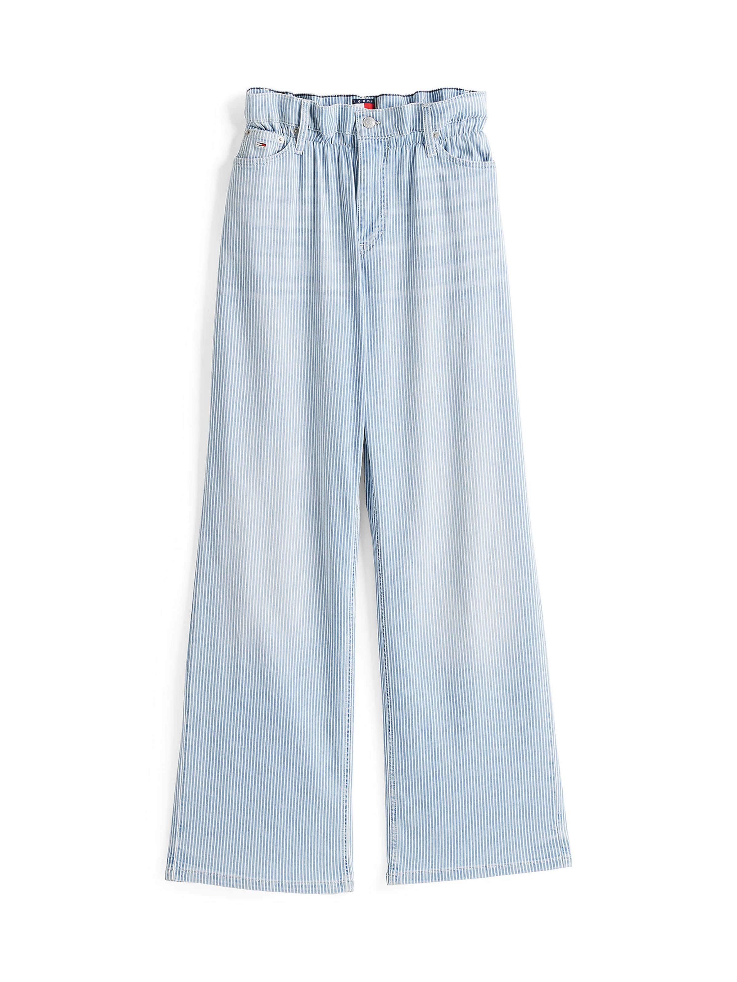 Tommy Jeans Wide leg Jeans in Blue: front