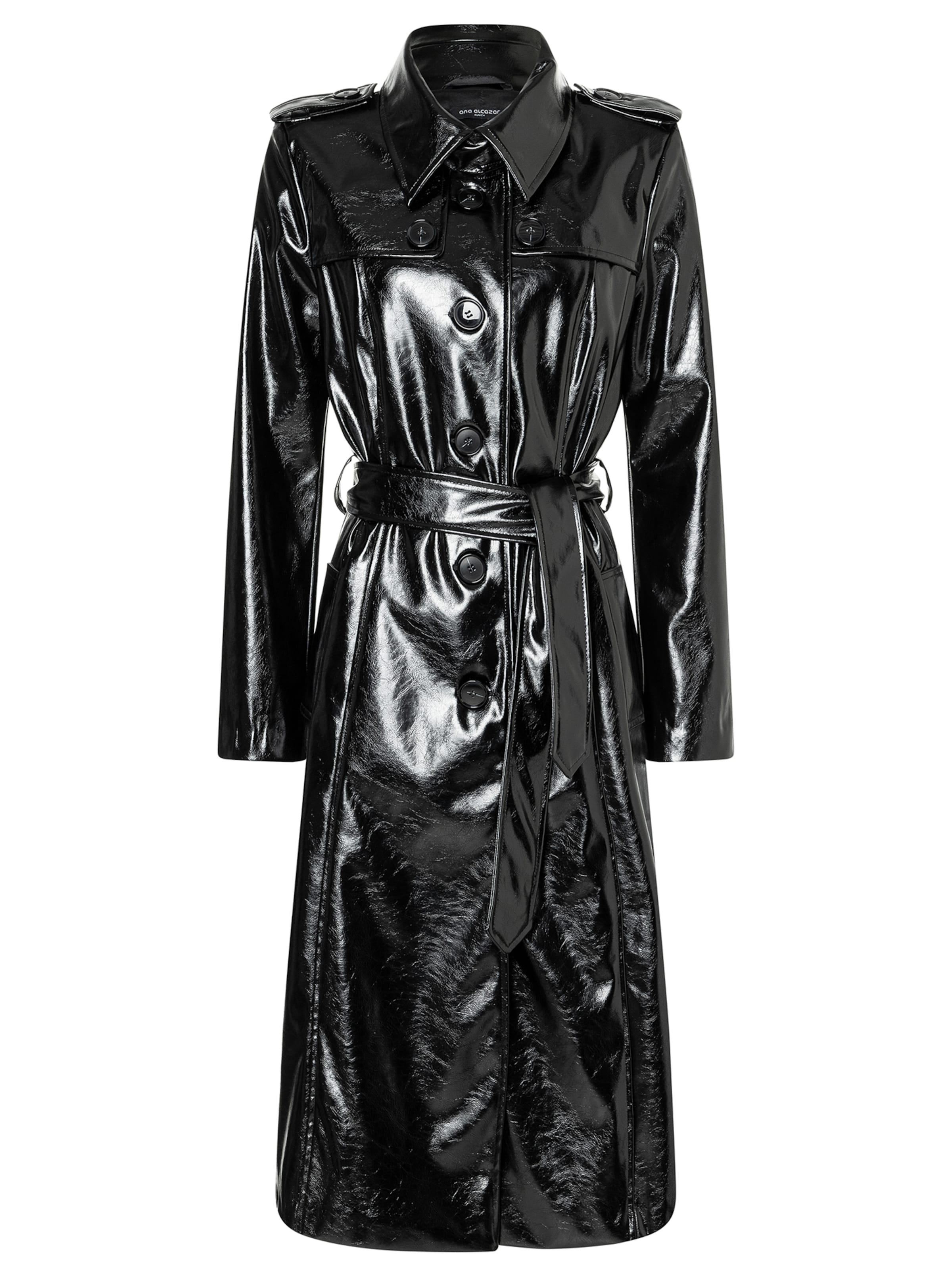 Ana Alcazar Between-seasons coat ' Acala ' in Black, Item view