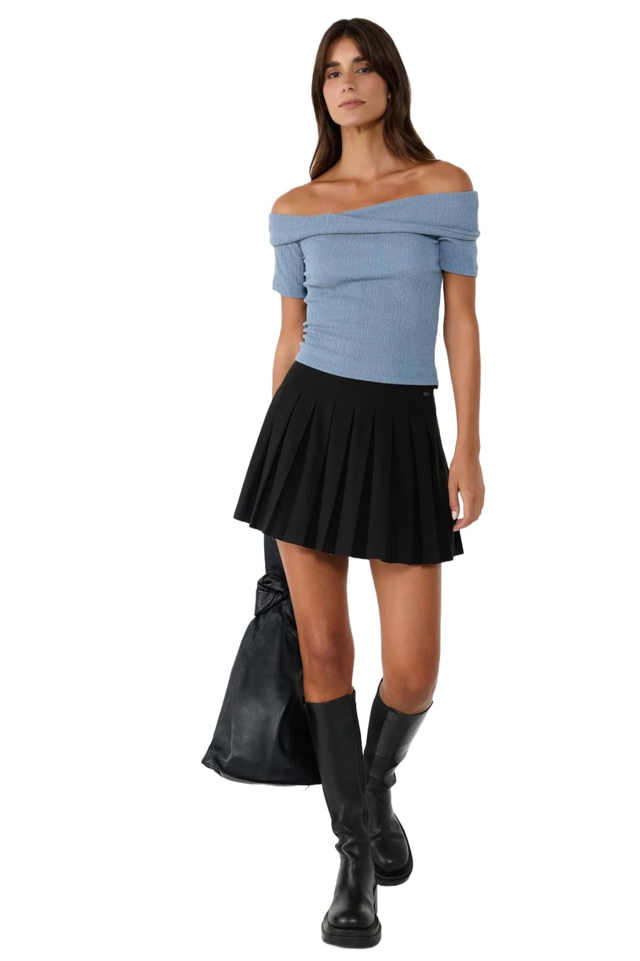 No Matter What Shirt in Blue: front