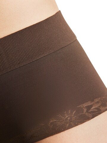 FALKE Fine Tights 'Shaping Top' in Brown