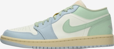 Jordan Niske tenisice 'Air Jordan 1' veličine 36 u ecru/prljavo bijela / nebesko plava / pastelno žuta / menta, Pregled proizvoda