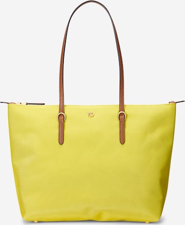 Lauren Ralph Lauren - Shopper 'KEATON' em amarelo: frente
