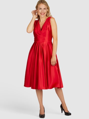 Robe de soirée KLEO en rouge