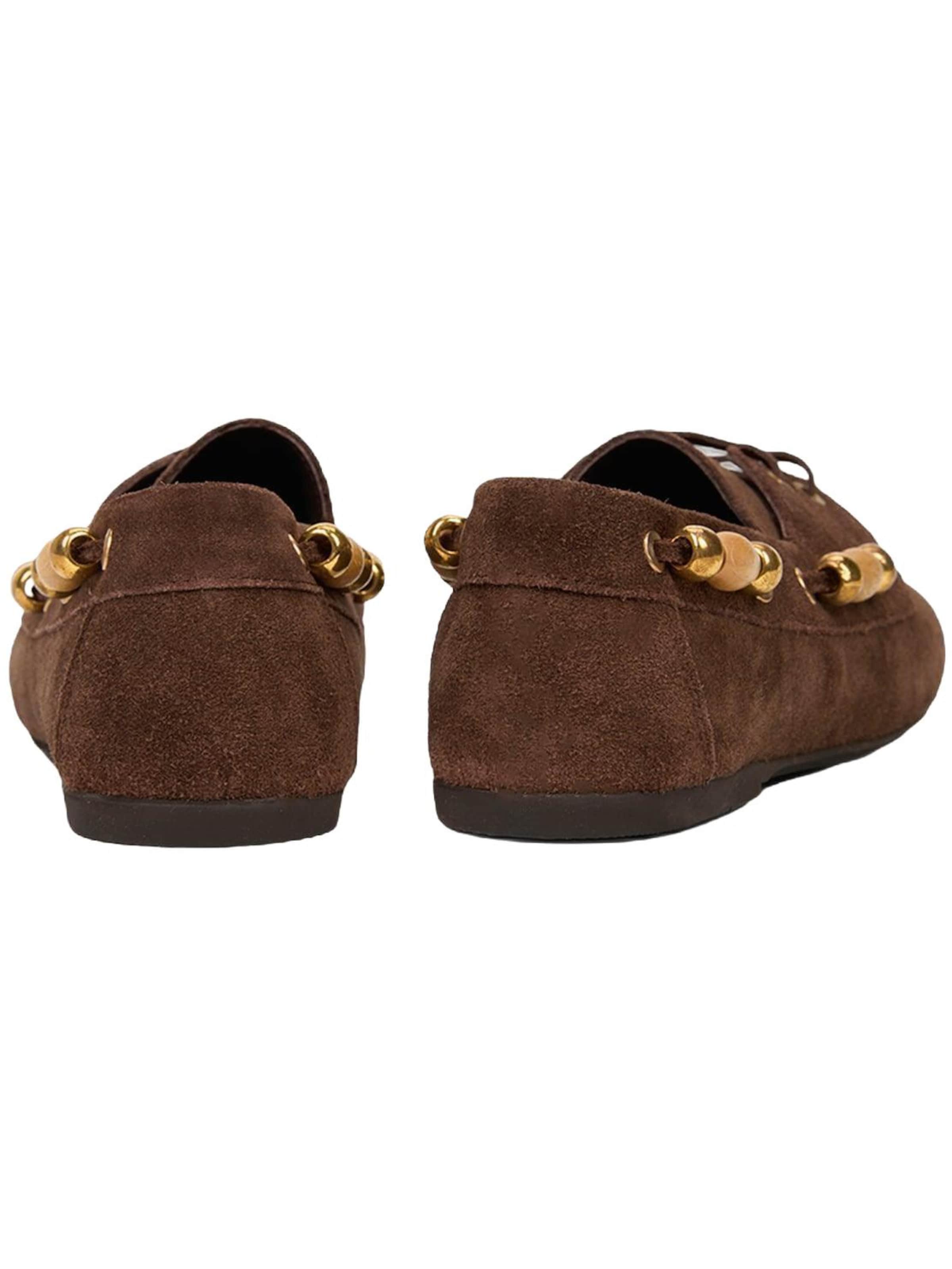 Mocassin 'Schnürschuhe' Desa en marron