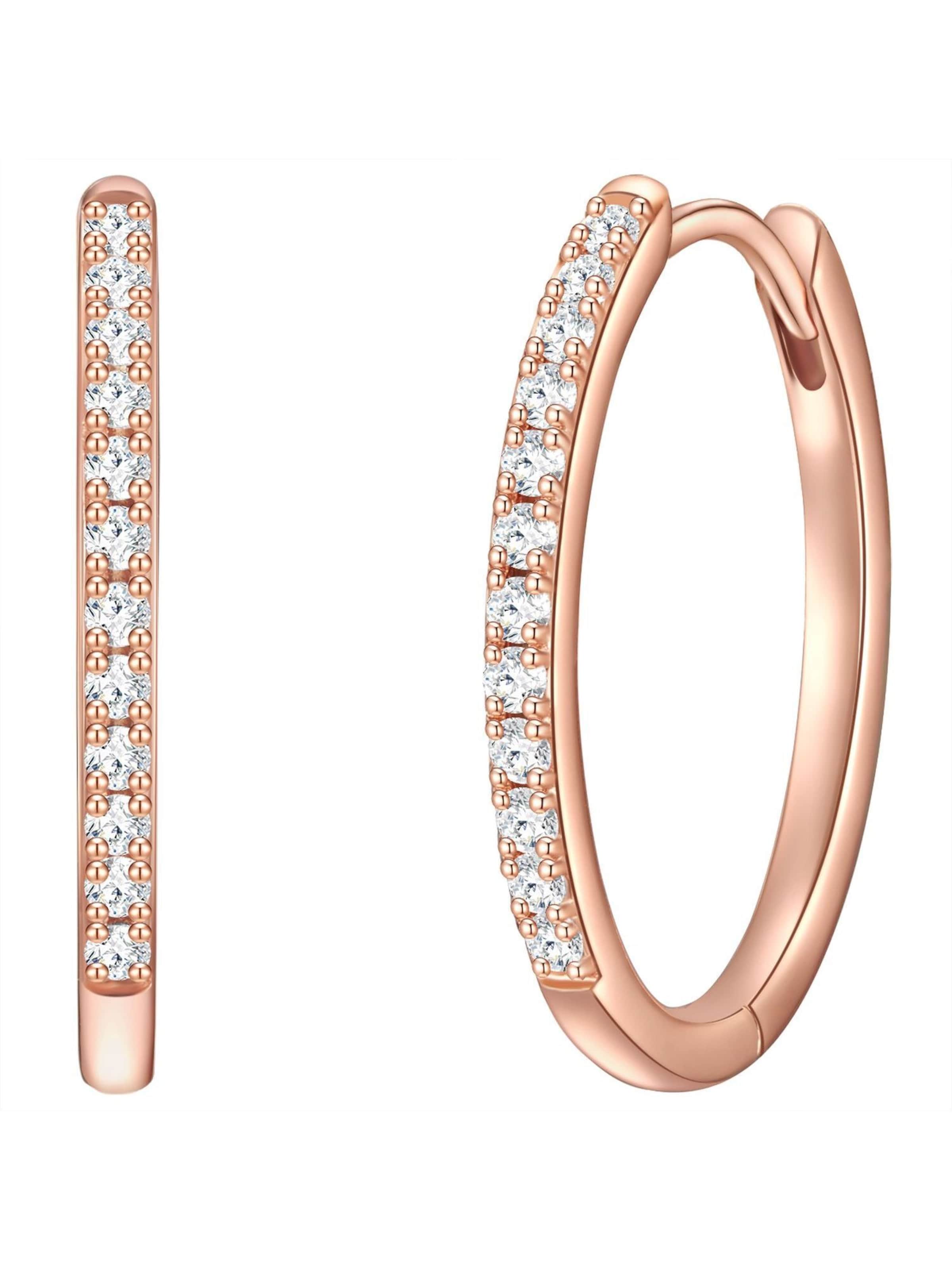 Boucles d'oreilles Glanzstücke München en or : devant