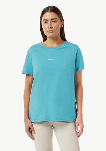 T-shirt comma casual identity en bleu : devant