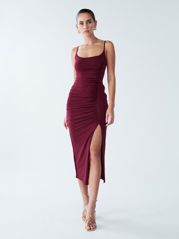 BWLDR Jurk 'Lani' in Rood: voorkant