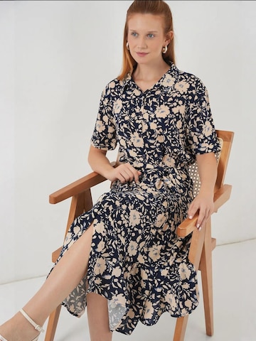 Abito camicia di Hiccup in blu