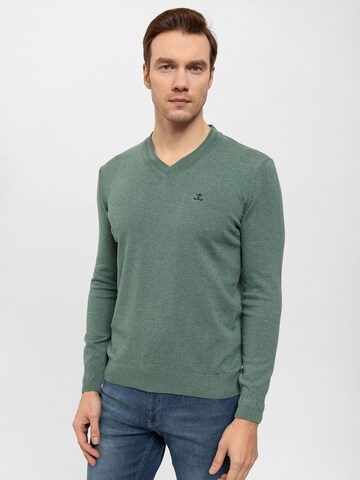 Daniel Hills Pullover in Grün